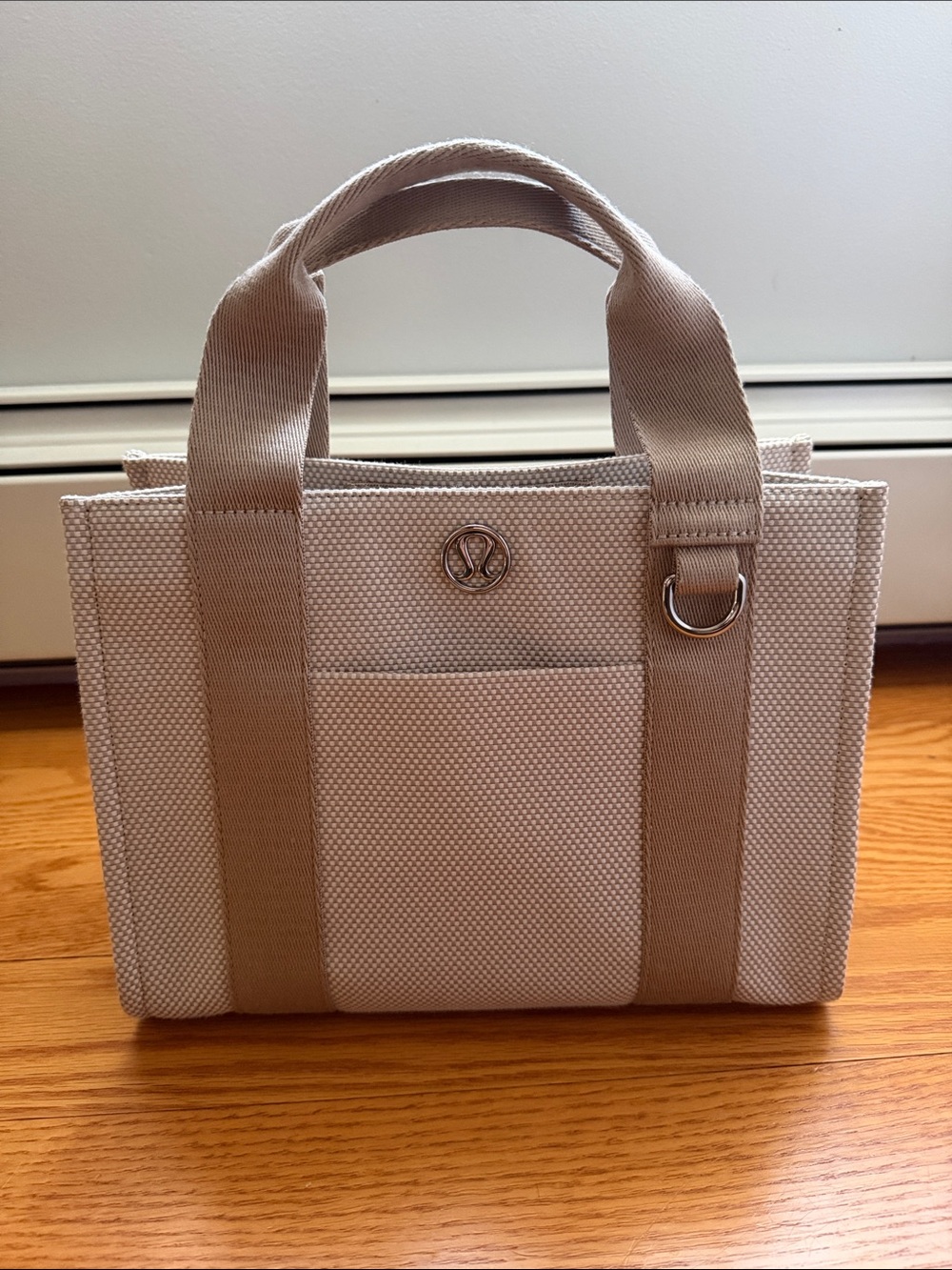 lululemon athletica Canvas Mini Tote in Beige